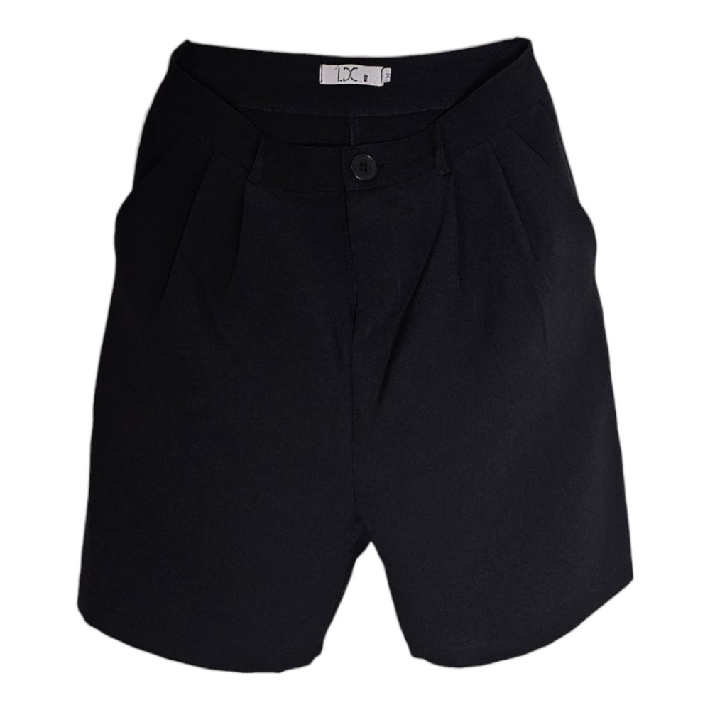 Black Summer Time Chino Shorts
